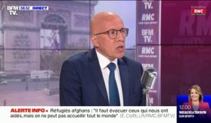 Éric Ciotti sur Nice-Marseille: "Le président de l'OM a eu un comportement en tribune très agressif"