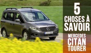 Mercedes Citan Tourer, 5 choses à savoir sur le futur Classe T