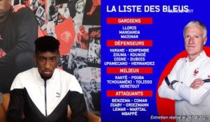 Absence de Giroud, France-Suisse et rôle d’impact-player… Coman nous parle des Bleus