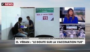 Prisca Thévenot : «La vaccination est l’arme principale pour venir à bout de ce rebond épidémique»