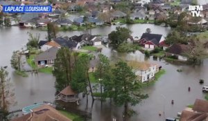 Ouragan Ida: les images aériennes des dégâts et des inondations en périphérie de La Nouvelle-Orléans