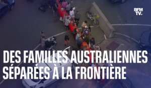 Des familles australiennes séparées par une frontière ont célébré la fête des pères