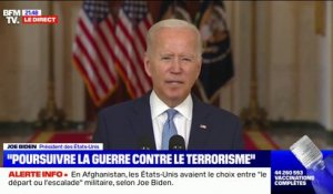 "Nous n'en avons pas terminé avec vous": Joe Biden s'adresse au groupe État islamique au Khorasan