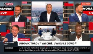 Le médecin Ludovic Toro dans "Morandini Live": "Vacciné, j'ai eu le Covid. Ca a été très violent. Je ne bougeais plus de mon lit" - VIDEO