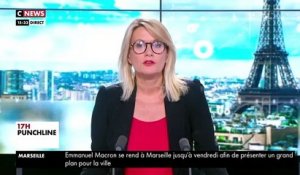 Le président Emmanuel Macron est arrivé à Marseille pour un déplacement de trois jours