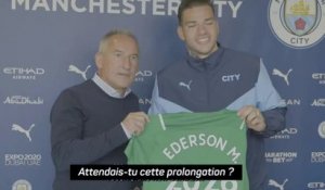 Manchester City - Ederson prolonge jsuqu'en 2026 : "Je suis très heureux ici"