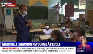 Vaccination: Emmanuel Macron n'exclut pas une ouverture au moins de 12 ans, "dès que les scientifiques nous le diront"