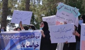 Une cinquantaine d'Afghanes manifestent à Hérat pour défendre leurs droits
