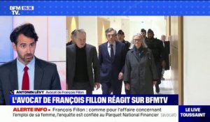 Me Lévy, avocat de François Fillon: l'assistant parlementaire "a collaboré à l'écriture d'un ouvrage politique, ça rentre dans le champ de sa mission"
