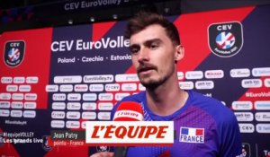 Patry : «Pas facile de repartir au combat» - Volley - Euro (H)