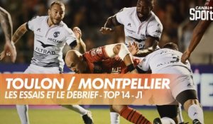 Les essais et le débrief de Toulon / Montpellier