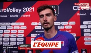 Patry : « On a pris du plaisir » - Volley - Euro - Bleus