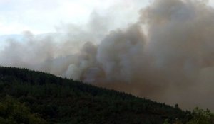 La Galice frappée par son plus grand incendie de l'année