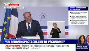 Jean Castex: "Emmanuel Macron présentera un plan pour les travailleurs indépendants (...) qui ont beaucoup souffert de la crise"