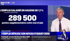 L'emploi dépasse le niveau qu'il avait avant la crise sanitaire