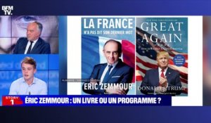 Story 1 : Le livre d'Éric Zemmour, un programme ? - 07/09