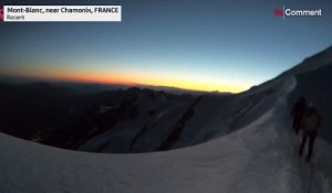 A l'assaut du Mont Blanc, contre le réchauffement climatique