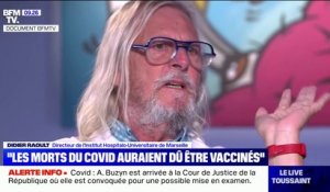 Didier Raoult: "Je peux aller à l'hôpital, donc j'ai un pass sanitaire"