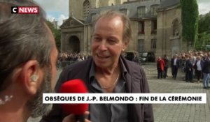 Michel Leeb, à la sortie de la cérémonie funéraire de Jean-Paul Belmondo : «C'était un moment très fort !»