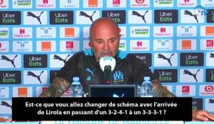 Sampaoli en dit plus sur le possible nouveau schéma tactique de l'OM