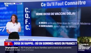 Où en est la campagne de vaccination pour la 3ème dose en France ?
