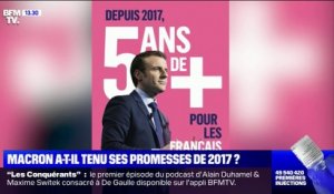 LA VÉRIF - Emmanuel Macron a-t-il tenu ses promesses de 2017 ?