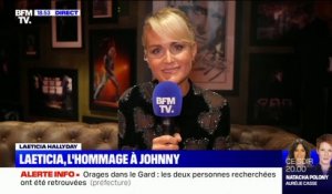 Læticia Hallyday: "Avant un concert, Johnny était très traqueur"