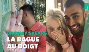 Britney Spears annonce qu'elle est fiancée à Sam Asghari