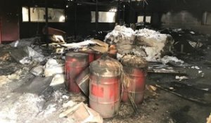 Incendie dans un complexe de foot indoor à La Chapelle-Saint-Luc