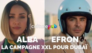 Jessica Alba & Zac Efron - campagne XXL pour Dubaï