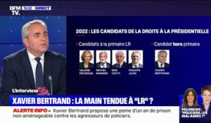 Xavier Bertrand: "Je souhaite travailler avec Les Républicains, mais aussi avec d'autres partis"