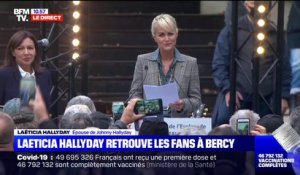 Laëticia Hallyday: "Johnny aurait été si fier" de voir son nom "ancré pour toujours dans le sol de Paris"