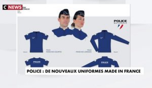 Police : de nouveaux uniformes made in France