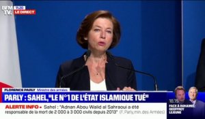 Florence Parly: "La mort d'Adnan Abou Walid al-Sahraoui porte un coup décisif au commandement de Daesh au Sahel"