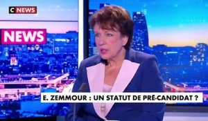 La ministre de la Culture, Roselyne Bachelot, estime que la décision du CSA de décompter le temps de parole d'Eric Zemmour se justifiait par celle de décompter celui d'un "courant de pensée" - VIDEO