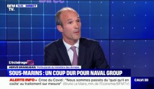 Hervé Grandjean (ministère des Armées) sur les sous-marins: "On ne fera aucun cadeau contractuel aux Australiens"
