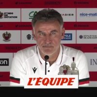 Galtier : «On fait un bon début de championnat» - Foot - L1 - Nice