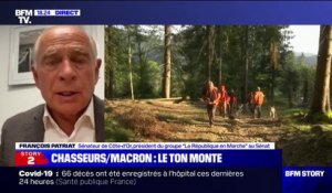 François Patriat: "Que la Fédération nationale des chasseurs ne demande pas l'arrêt des manifestations, ça me paraît contre-productif"