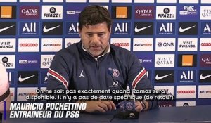 PSG : "Pas de date de retour spécifique" pour Ramos confirme Pochettino