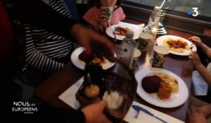 Climat : l'empreinte carbone de chaque plat sur le menu du wagon-restaurant du "train gentil" de nuit suédois