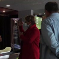 ATP - Open Blot Rennes 2021 - La visite de Madame le Maire de Rennes, Nathalie Appéré, à l'Open Blot Rennes ce samedi !