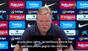 5e j. - Koeman : "Je n'ai aucune crainte pour mon avenir"