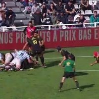 TOP 14 - Essai de Baptiste CHOUZENOUX (R92) - Biarritz Olympique - Racing 92 - J03 - Saison 2021/2022