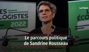 Le parcours politique de Sandrine Rousseau