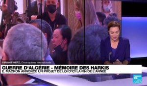 Harkis : Macron "demande pardon" et annonce une loi "de réparation"
