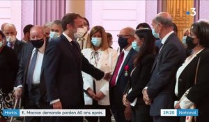 Guerre d'Algérie : Emmanuel Macron demande pardon aux harkis, des réactions mitigées