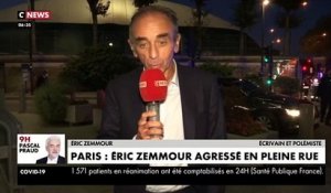 Eric Zemmour réagit sur CNews après son agression à Paris : "Moi j'ai la chance d'être protégé. Les Français connaissent ça tous les jours"