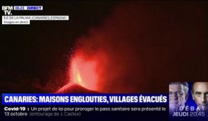 Aux Canaries, la lave du volcan Cumbre Vieja continue de se déverser