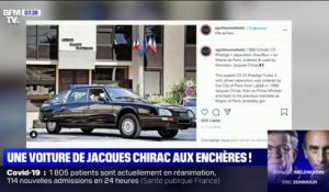 Une ancienne voiture de Jacques Chirac vendue 84.000 euros aux enchères