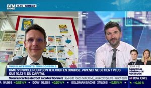 François Monnier (Investir) : UMG s'envole pour son premier jour en Bourse, Vivendi ne détient plus que 10,13% du capital - 21/09